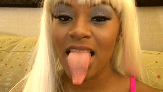 Babes with Sexy Long Tongues