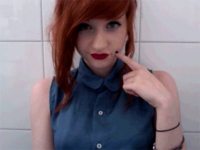 Beautiful Girl Redhead GIF Find Share on GIPHY