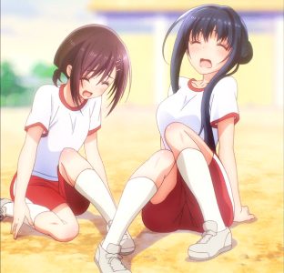 ecchi anime erotic and sexy anime girls schoolgirls with tits