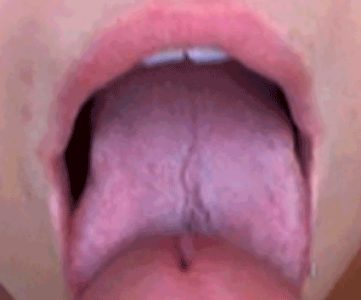 gif cum cum in mouth cum on tongue nice perfect yes i would
