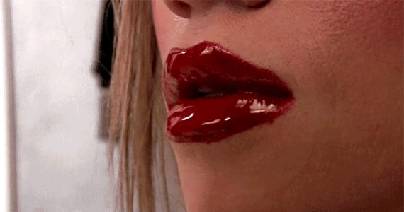 Lipstick Blowjob Gifs