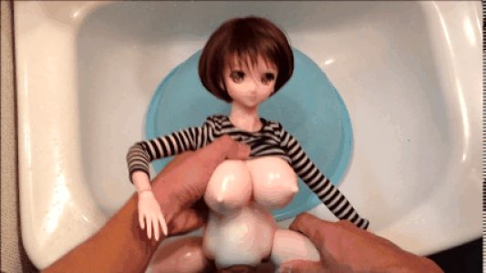 Me fucking my little silicone dolls mix