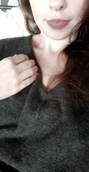 sexy amateur teen selfie selfshot gif tits flash boobs